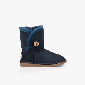 Ugg Bailey Button II Klassiska Stövlar Barn Blå (351089CZI)